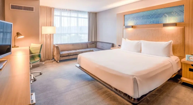 Двухместный номер Deluxe Aloft by Marriott Cupertino