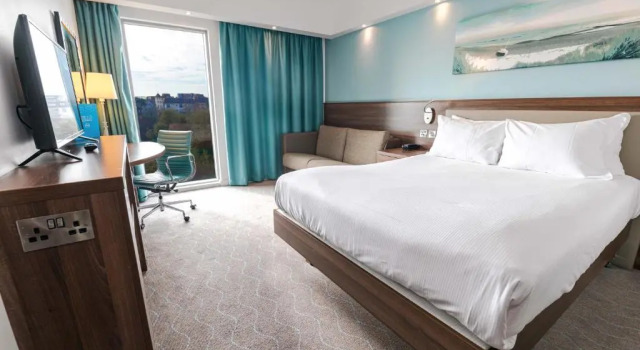 Двухместный семейный номер Standard с красивым видом из окна Hampton by Hilton Bournemouth