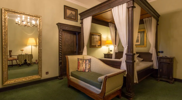 Номер Superior Цокольный этаж Burghotel auf Schönburg