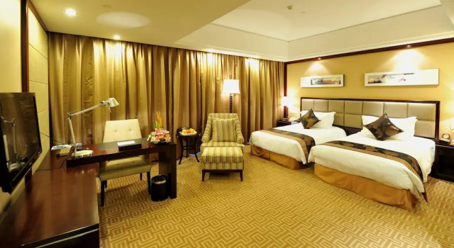Двухместный номер Deluxe Nanjing Greenland Yuhao Hot Spring Hotel