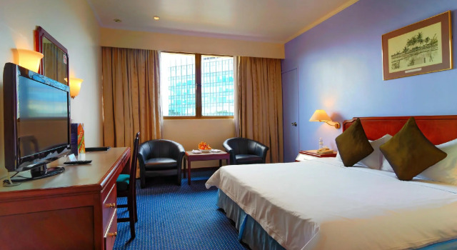 Двухместный номер Deluxe с видом на город Howard Johnson by Wyndham Kota Kinabalu City Centre, formerly Hotel Shangri-La Kota Kinabalu