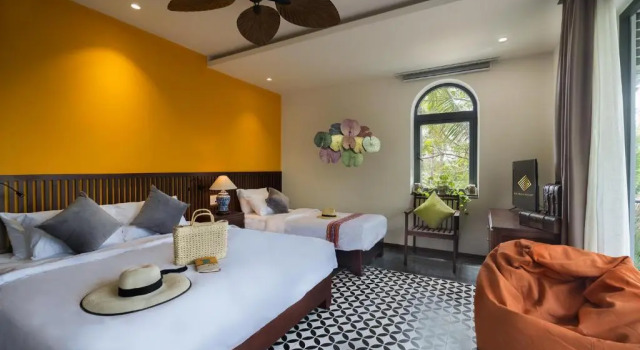 Люкс с видом на бассейн G Boutique Retreat Hoi An