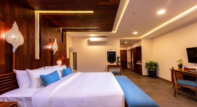 Двухместный люкс с балконом Araya Angkor Residence