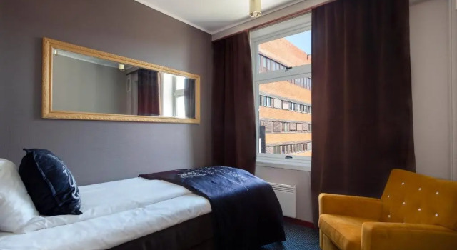 Одноместный номер Standard Grand Hotel Arendal - Unike Hoteller