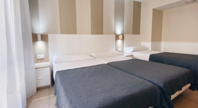 Трёхместный номер Standard с балконом Hotel Rio Arga