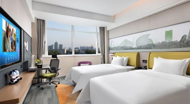 Hampton by Hilton Zibo Zhangdian, Забронировать Отель Бизнес-отели Шаньдун, 4* 5*