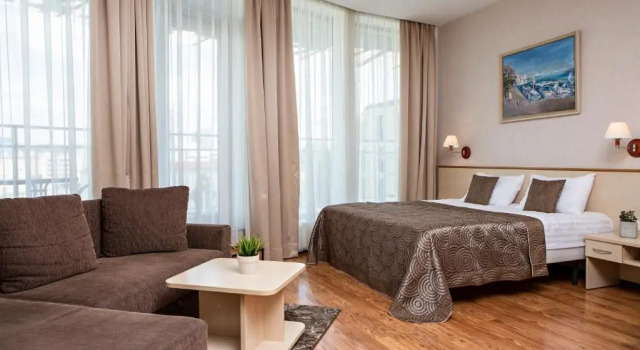 Студия с балконом Отель Art City Inn Vilnius