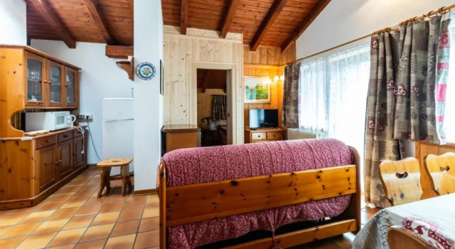 Апартаменты с видом на горы Casa dal Ri
