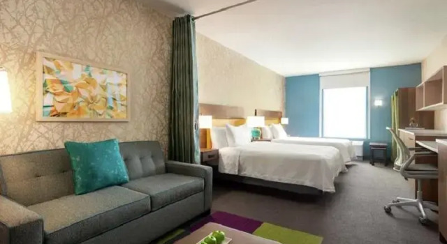 Четырёхместный люкс c 1 комнатой Home2 Suites By Hilton Covington