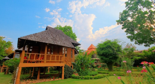 Коттедж Deluxe с балконом Belle Villa Resort, Pai