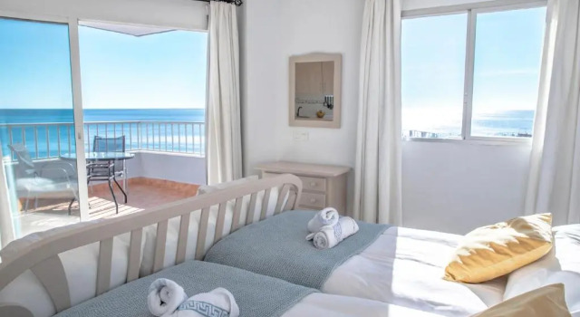 Студия с видом на море Palm Beach Club Apartamentos Carihuela