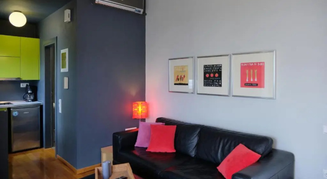Homz AH03 Penthouse Studio Hilton Area, Забронировать Отель Афины Острова Саронического залива - Аттика, рядом с German Embassy Athens