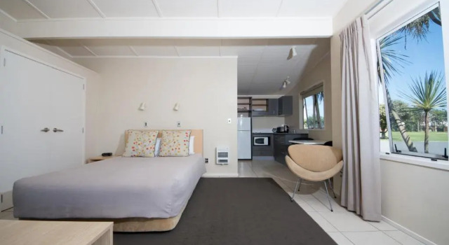 Двухместная студия seafront Tasman Holiday Parks - Papamoa Beach