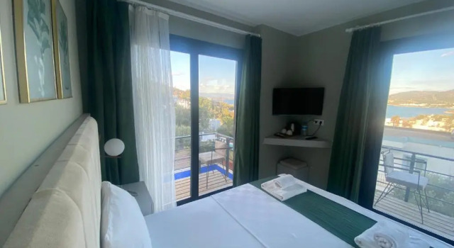 Двухместный номер Standard с видом на море Olivia Hotel