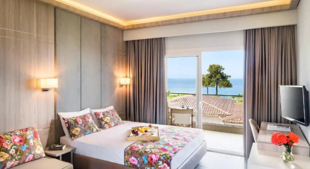Двухместный номер Deluxe с видом на море Alexandra Beach Thassos Spa Resort