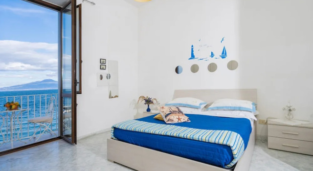 Апартаменты c 1 комнатой с балконом и с видом на море Al Mare Apartment