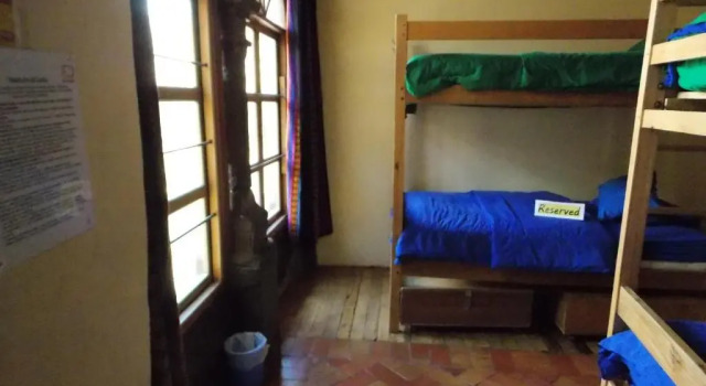 Łóżko w pokoju wieloosobowym Loki Hostel Cusco