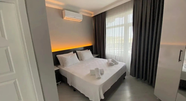 Двухместный номер Economy c 1 комнатой с балконом и с видом на море Deni̇z Yildizi Otel