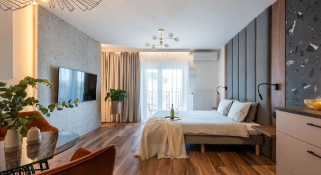 Люкс Superior с балконом apartamenty-wroc Kurkowa 32