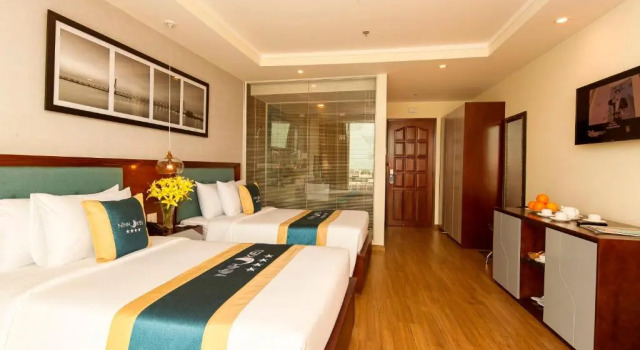 Двухместный номер Superior с видом на город Ninh Kieu Riverside Hotel