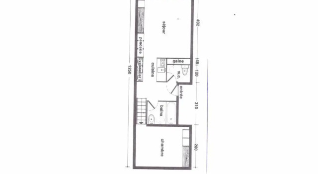 Appartement Les Arcs 1600, 2 pièces, 6 personnes - FR-1-411-340