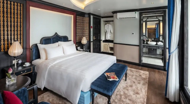 Номер Deluxe Lan Ha Aurora Boutique Cruise