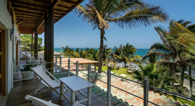 Deniz manzaralı Standart dört kişilik oda Sunset Mancora
