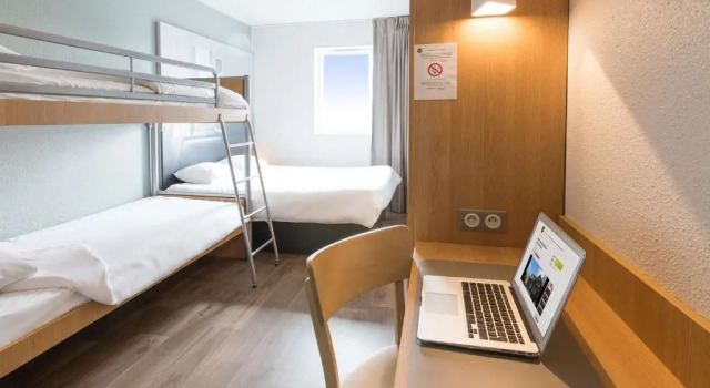 Номер Standard B&B HOTEL Rennes Est Cesson Sévigné 3 étoiles