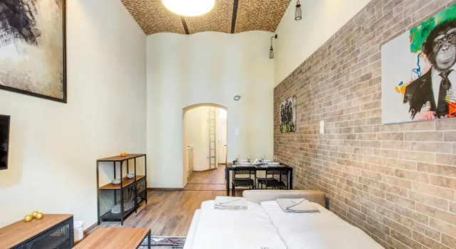d.Five Jewish Quarter Loft, Забронировать Отель Отели Будапешта 3 звезды, рядом с Liszt Ferenc Memorial Museum, 3*