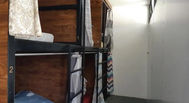 Кровать в общем номере Siril Guesthouse Hostel