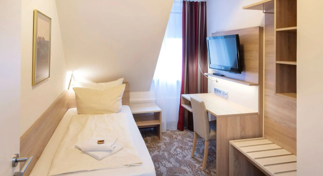 Одноместный номер Standard Best Western Hotel Dreiländerbrücke Weil am Rhein / Basel