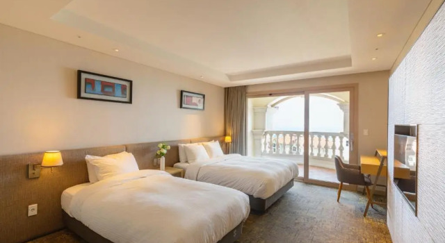 Superior Doppel Zimmer mit Meerblick Sol Beach Yangyang