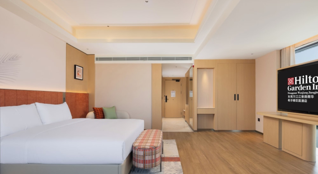 Двухместный номер Standard с балконом Hilton Garden Inn Dongguan Wanjiang Jiangjing Road