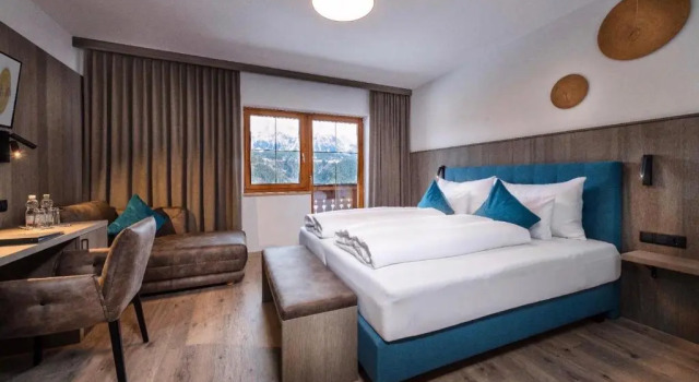 Двухместный номер Deluxe с балконом Der Burgfellnerhof