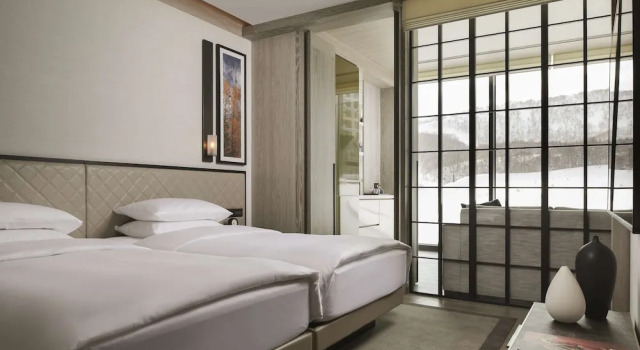 Двухместный люкс с видом на горы Park Hyatt Niseko Hanazono