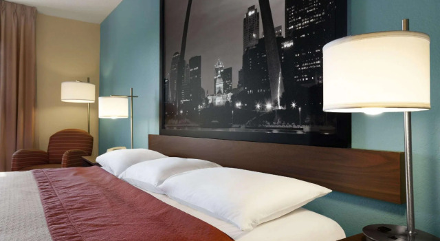 Двухместный номер Standard Super 8 by Wyndham Collinsville St. Louis