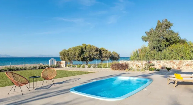 Kyra Beachfront House in Theologos Rhodes, Reserva ahora Villa Theologos Rodas