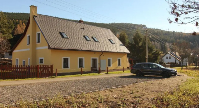 Апартаменты с красивым видом из окна Apartment Ostružná