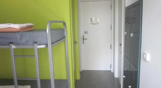 Кровать в общем номере UBA Hostel