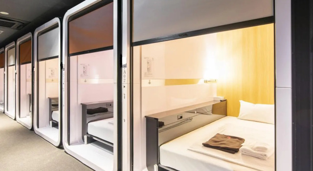 Капсула TORIFITO HOTEL&POD KANAZAWA Hyakumangoku-Dori