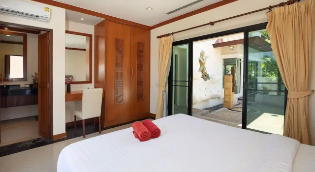 Вилла с 3 комнатами Tropical Living at 3BR Pool Villa Bianca, Baan Bua Luxury Estate, Nai Harn Beach