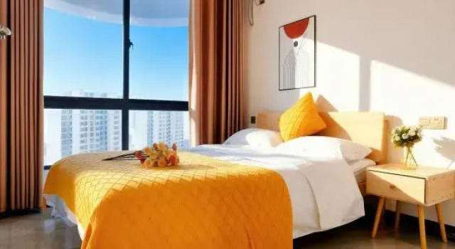 Люкс с 3 комнатами с видом на море Yuehaige Scenic Apartment
