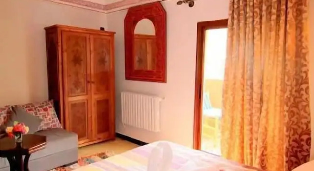 Двухместный номер Deluxe с балконом и с видом на сад riad jnane karma