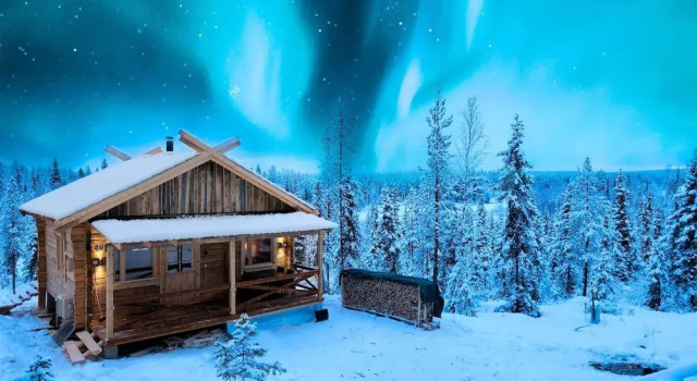 Lapland Riverside Nature Cabin