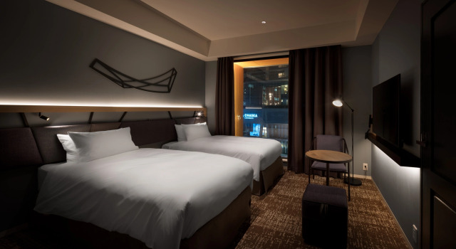 Трёхместный номер Standard Nest Hotel Osaka Umeda