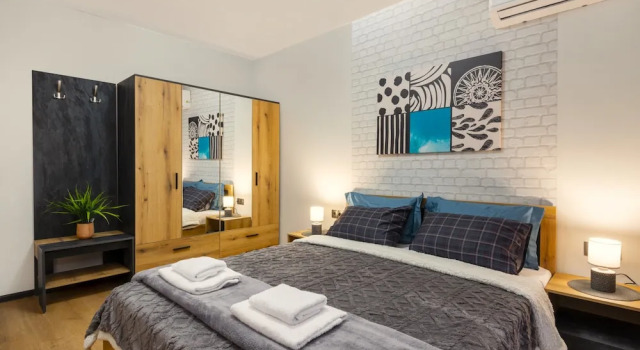Апартаменты Standard с балконом и с видом на город Best Guest 2 Apartments