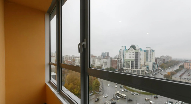 Студия с балконом LiderHouse (ЛидерХаус) на улице Железнодорожная