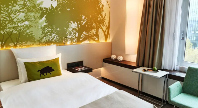 Одноместный номер Business Steigenberger Airport Hotel Frankfurt