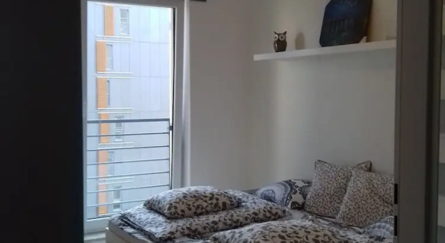 Апартаменты c 1 комнатой с балконом и с видом на парк 1 bedroom Francuska Park Apartment