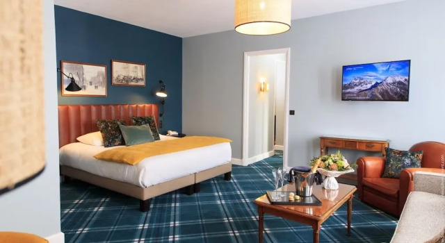 Номер Executive Le Manoir Hôtel Le Touquet Paris Plage